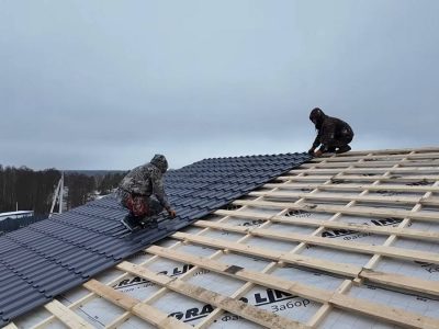 Утепление крыши, монтаж кровли в Дубне